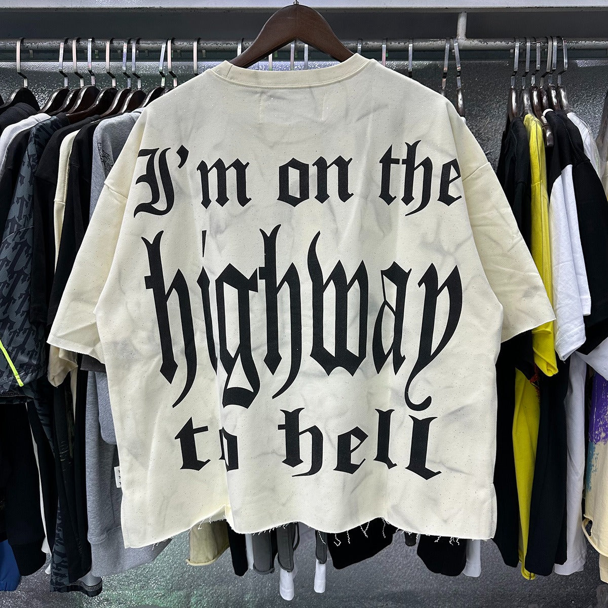 BKYS Hooked F-Terry Cropped T-shirt