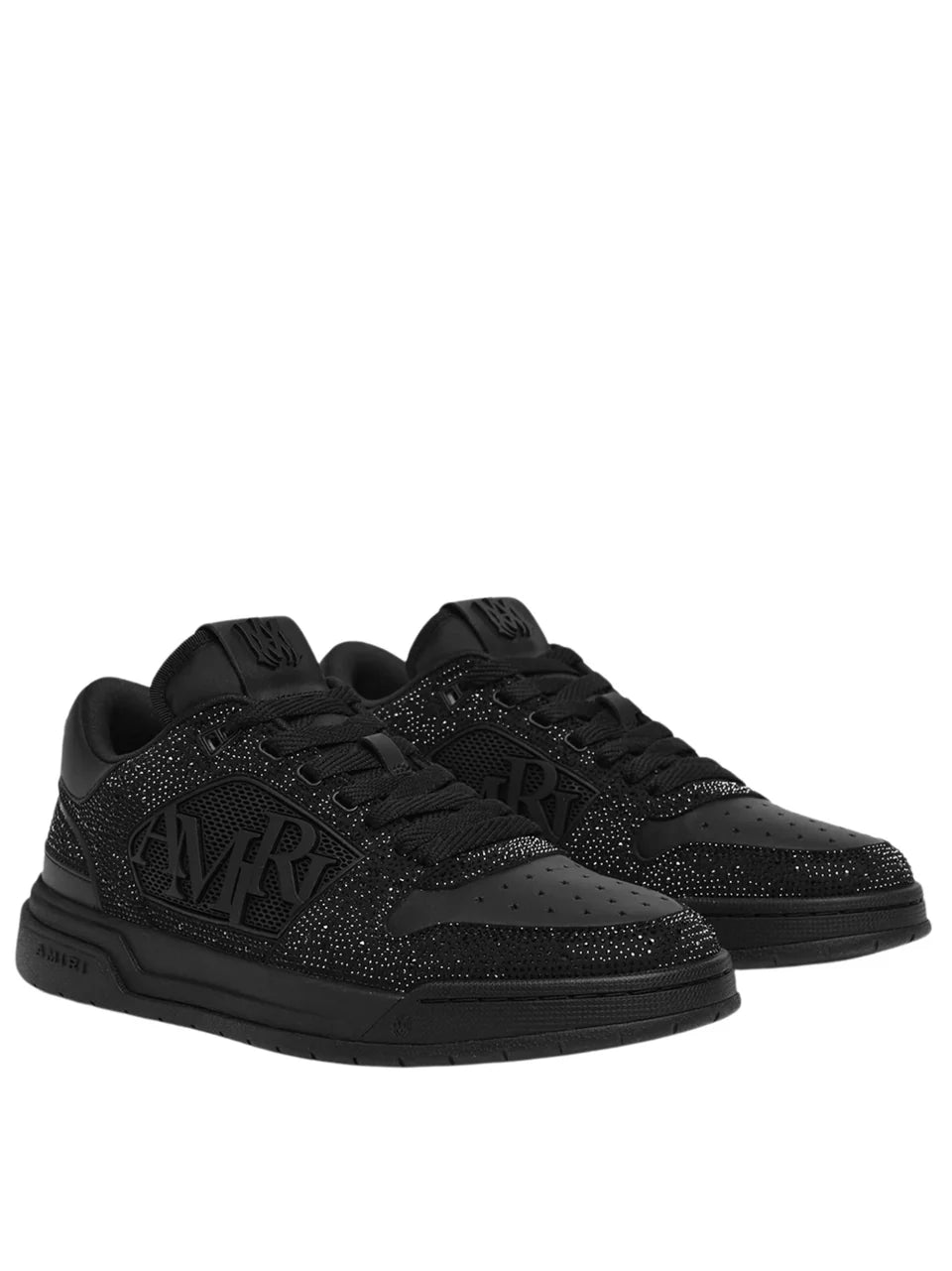 Amiri Crystal Classic Low - Black