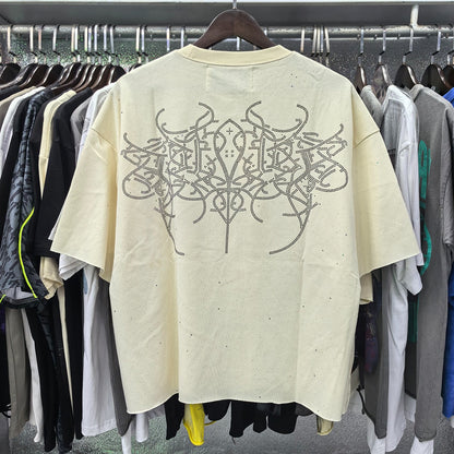 BK017，BKYS Rock F-Terry Cropped T-shirt
