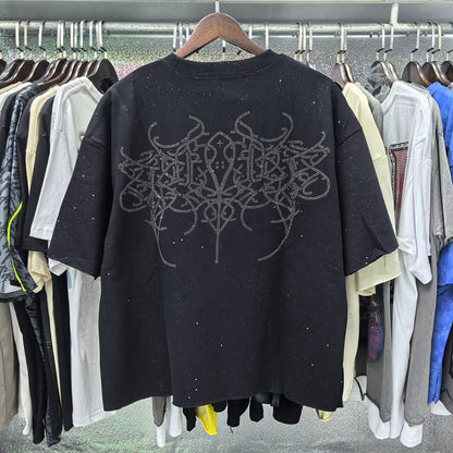 BK017，BKYS Rock F-Terry Cropped T-shirt