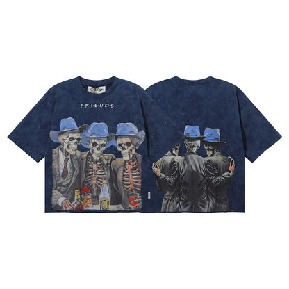 BKYS Friends F-Terry Cropped T-Shirt