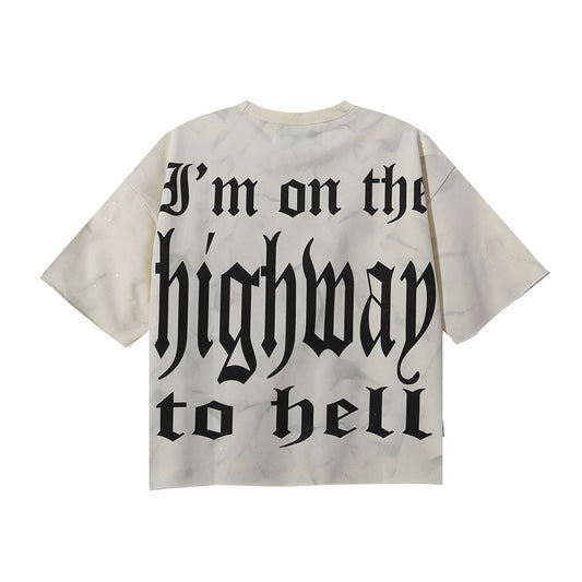 BKYS Hooked F-Terry Cropped T-shirt