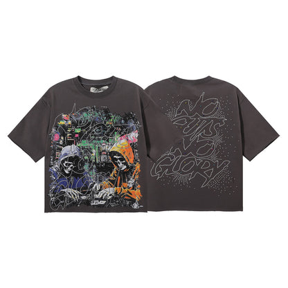 BKYS No Gut No Glory F-Terry Cropped T-shirt
