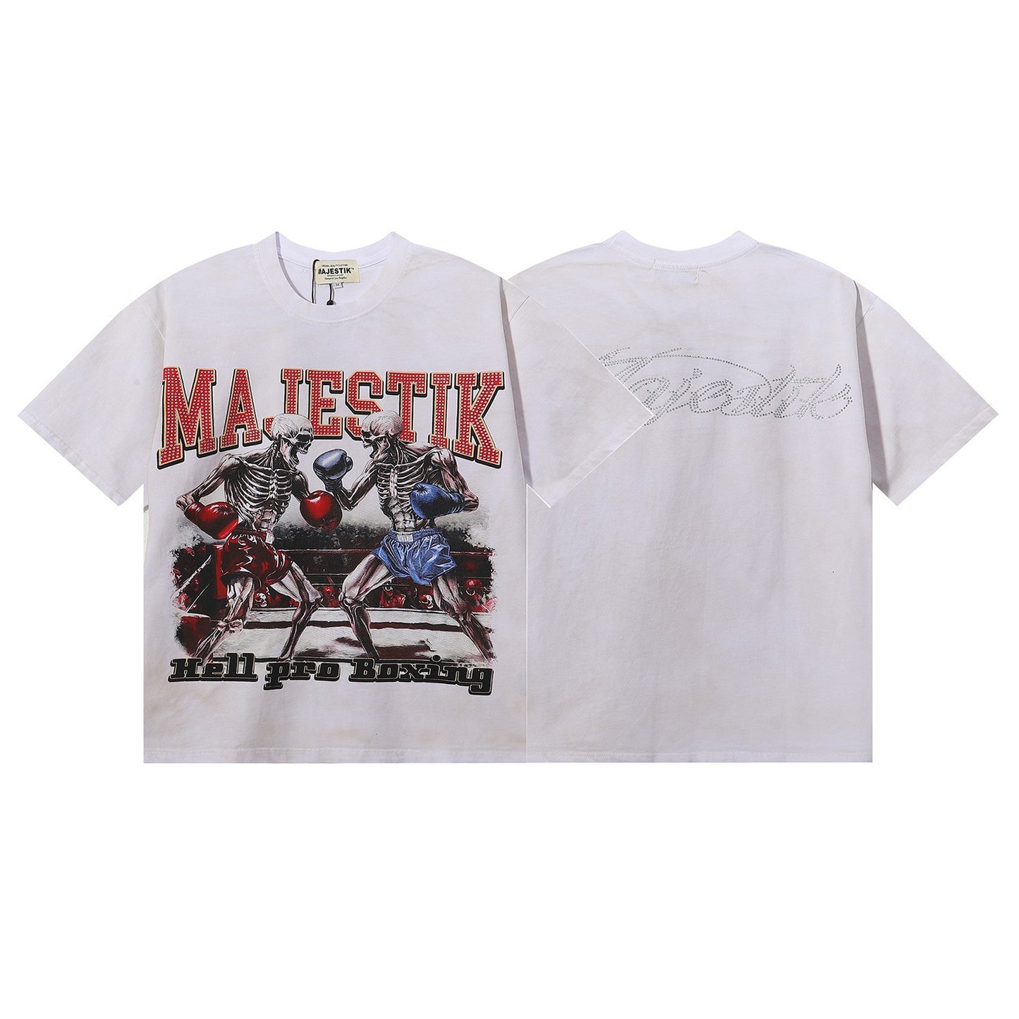 MAJESTIK Pro Boxer Graphic Crop