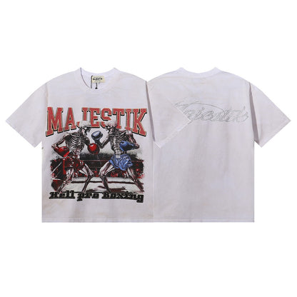 MAJESTIK Pro Boxer Graphic Crop