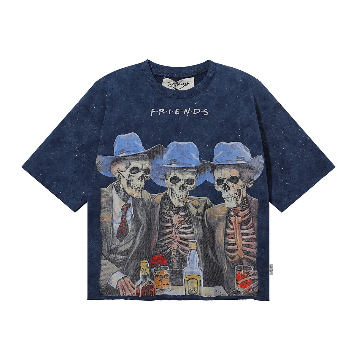 BKYS Friends F-Terry Cropped T-Shirt