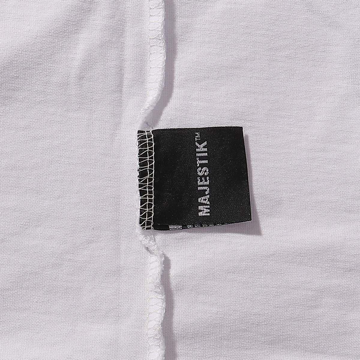 MAJESTIK Solar Garment Dyed Print Crop Tee