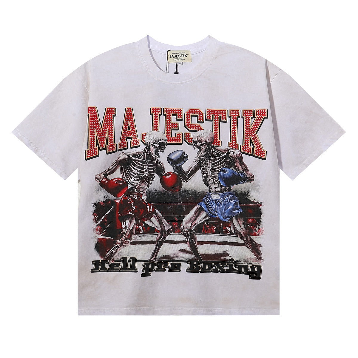 MAJESTIK Pro Boxer Graphic Crop