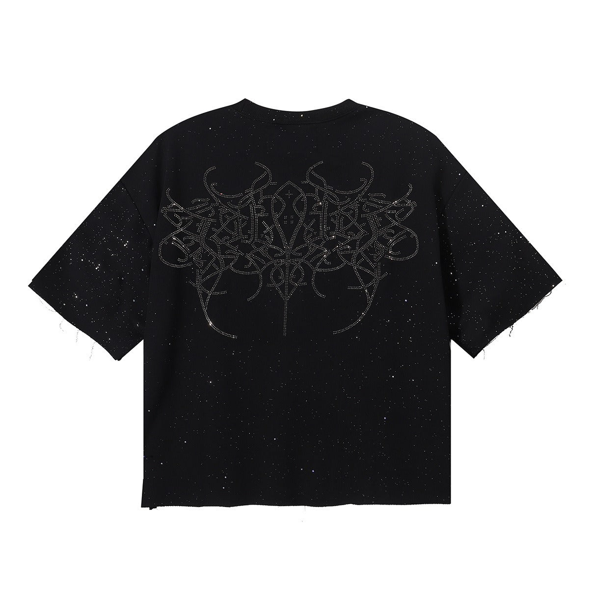 BK017，BKYS Rock F-Terry Cropped T-shirt