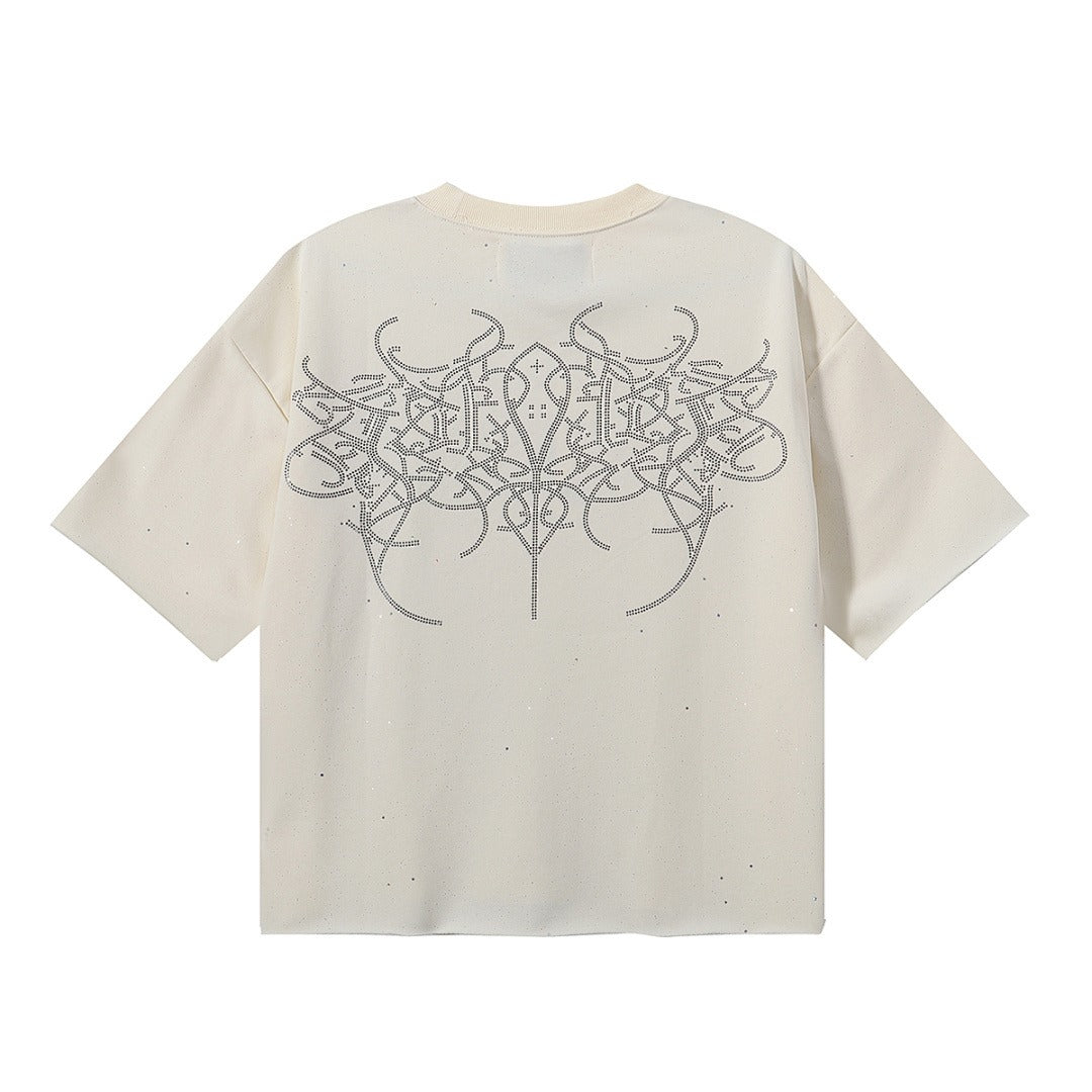 BK017，BKYS Rock F-Terry Cropped T-shirt