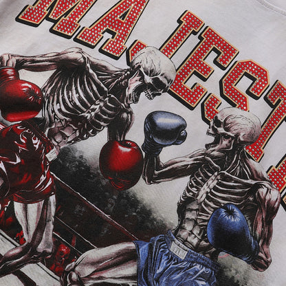 MAJESTIK Pro Boxer Graphic Crop