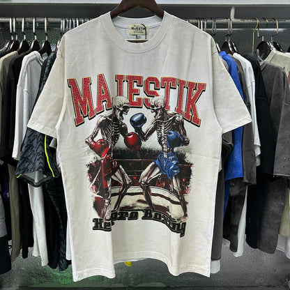 MAJESTIK Pro Boxer Graphic Crop