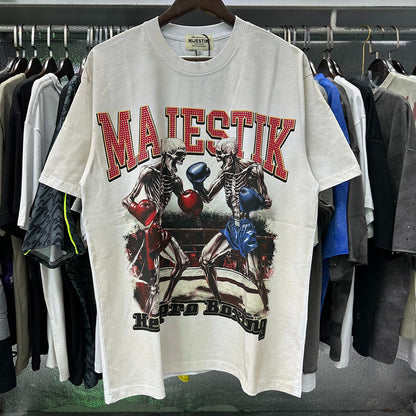MAJESTIK Pro Boxer Graphic Crop